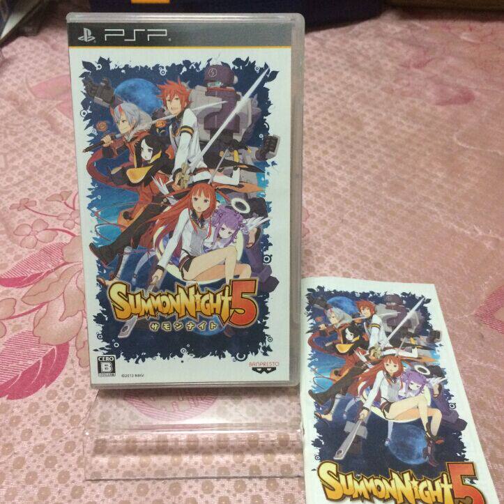 psp中古美品曰版的 召唤之夜5