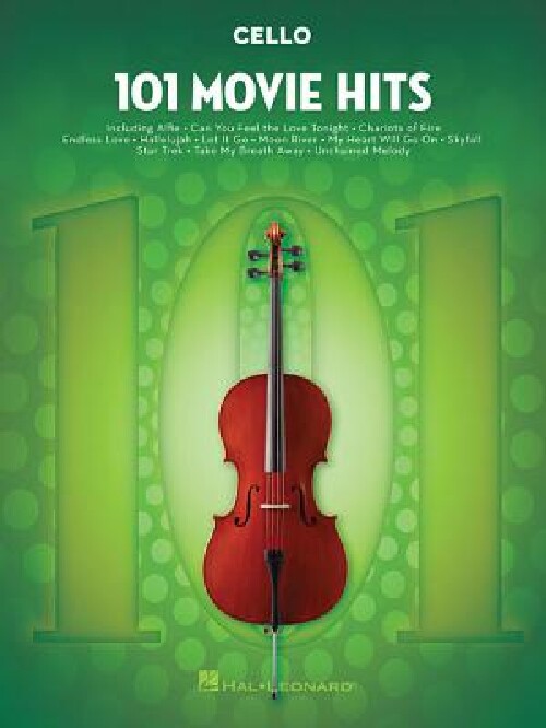 【预订】101 Movie Hits for Cello
