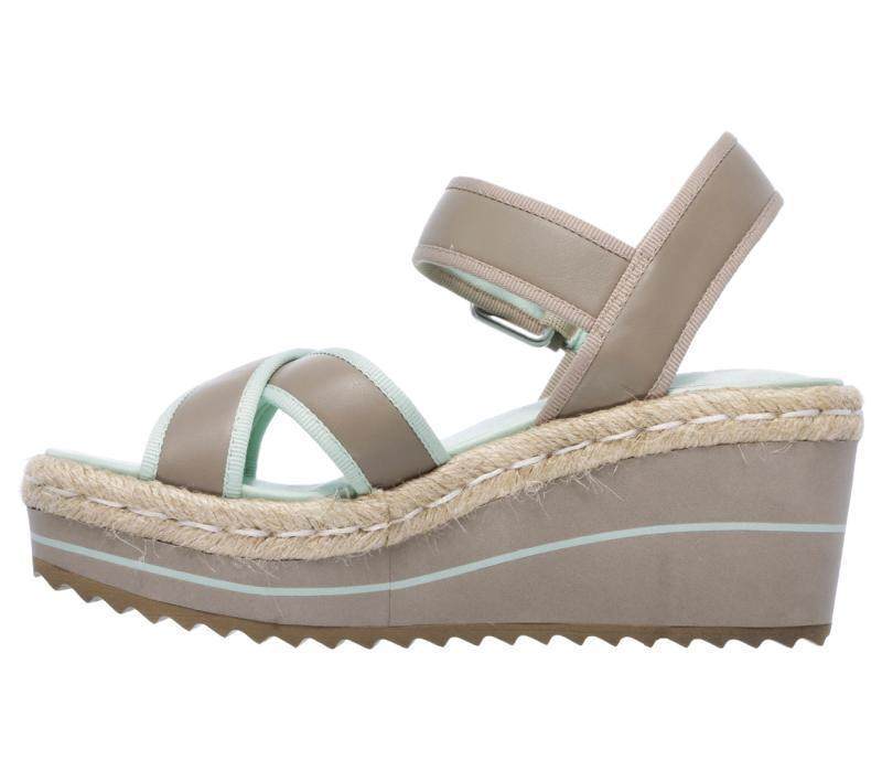 skechers/斯凯奇凉鞋女鞋轻质泡沫底厚底中跟美国直邮34206