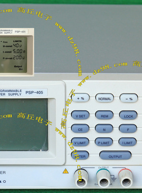 2手 旧货 GW INSTEK 固纬 PSP-405 0-40V 0-5A 可编程 直流 电源