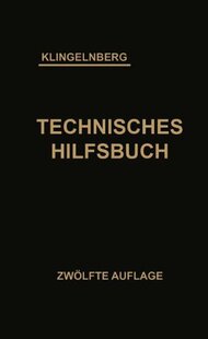 【预订】Klingelnberg Technisches Hilfsbuch