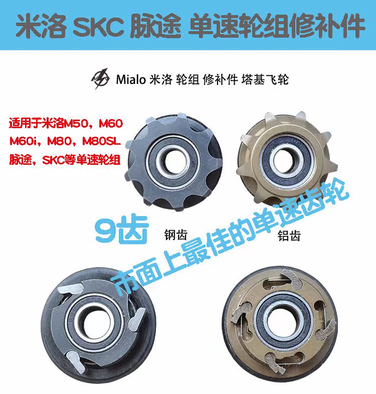 Pignon de vélo 1 vitesse - Ref 2377009 Image 1