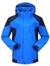 时尚宝蓝色防寒夹克,美国雷克兰PR12防寒服冲锋衣,可搭多种内胆