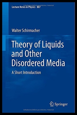 【预售】Theory of Liquids and Other Disordered
