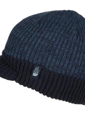 The North Face/北面冬季短檐帽拼色毛线帽男女美国直邮B12576T