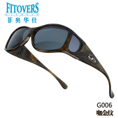 菲奥华仕 套镜偏光滤光镜 男女可套开车钓鱼术后康复镜防蓝光镜