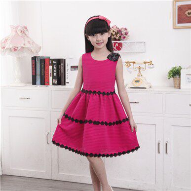 Robe enfant en mélange - Ref 2044726 Image 1