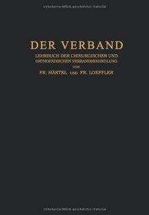 【预订】Der Verband: Lehrbuch Der Chirurgisc...