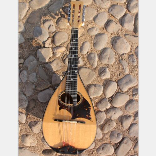 曼陀铃琴 全单板纯手工瓢型曼陀林mandolin 西洋乐器 民族乐器厂