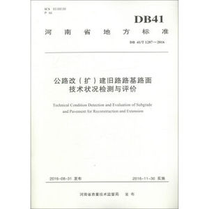 DB 41/T1287-2016公路改（扩）建旧路路基路面技术状况检测与评价