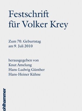 【预售】Festschrift Fur Volker Krey: Zum 70. Geburtsta...