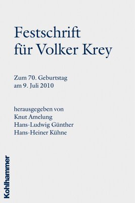 【预售】Festschrift Fur Volker Krey: Zum 70. Geburtsta...