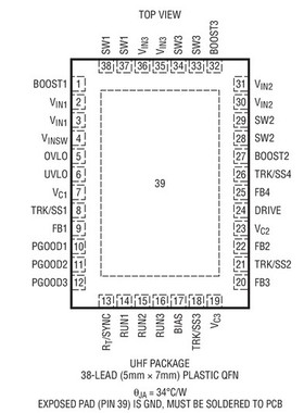 原装  LT3507AEUHF LT3507AIUHF LT3507AHUHF LT3507A QFN现货