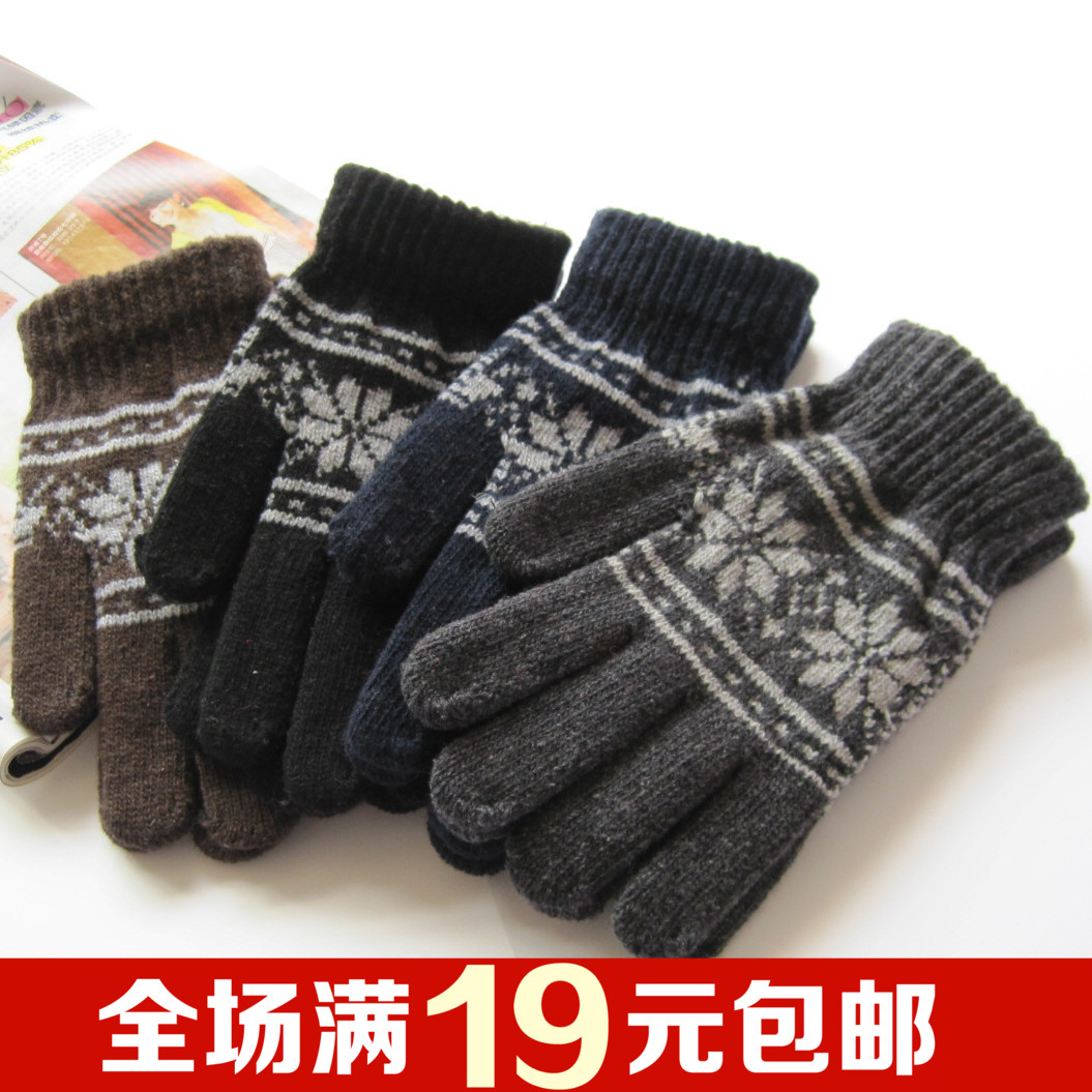 Gants pour homme en Laine Cachemire - Ref 2781235 Image 1