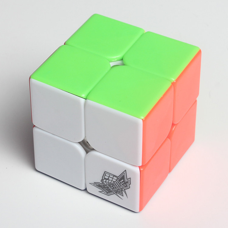 旋风小子木瓜二阶魔方 旋风二阶魔方 实色2阶2x2x2 专业比赛 包邮