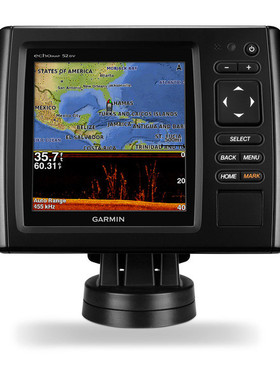 Garmin佳明新款 Echomap CHIRP 52dv 航海GPS 海图机 探鱼探仪器