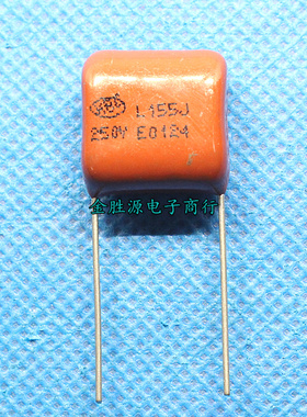CBB金属化聚丙烯 250V155J 155J 250V P15mm 2.2UF CL21 薄膜电容