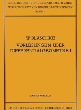 【预订】Vorlesungen Uber Differentialgeometr...