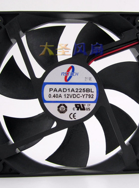 原装NSTECH 12025 PAAD1A225BL DC12V 0.40A 12cm/厘米 散热风扇
