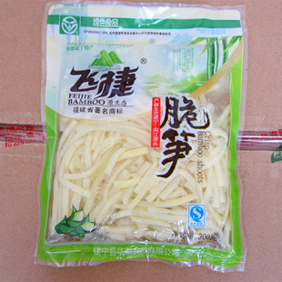 飞捷清水脆笋丝生新鲜小竹笋黄丝笋干水煮笋丝笋条笋鱼香肉丝5包