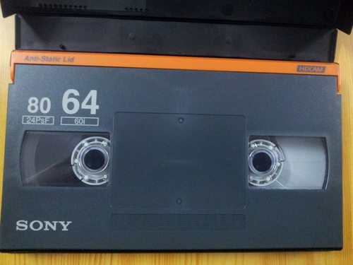 SONY HDCAM 64 BCT-64HDL 日本进口 金属数字磁带 高清摄像带