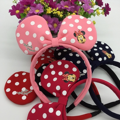 耳朵甜美风头箍大蝴蝶结