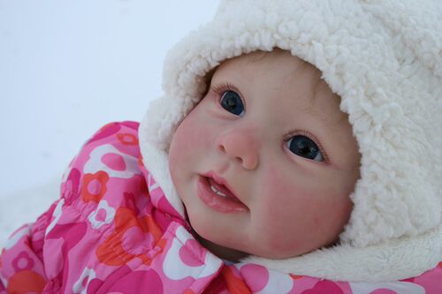 REBORN DOLL KIT Bonnie 仿真娃娃磨具 无颜色 需DIY