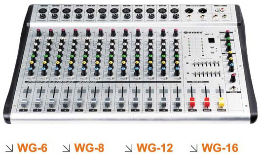 全新WVNGR WG-8调音台