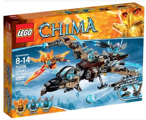 儿童益智乐高LEGO积木 70228气功传奇 风行鹫的攻击战斗机 2015款