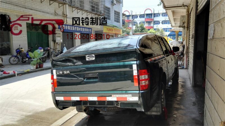 江铃宝典09斜盖运动款皮卡后盖澳洲欧洲版高平顶货箱盖后备箱改装