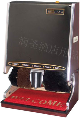 乌钢型自动家用擦鞋机全自动刷鞋器 自动感应擦鞋机擦鞋刷鞋器图片