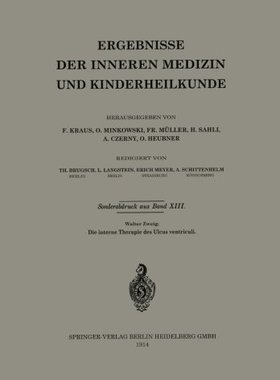 【预订】Die Interne Therapie Des Ulcus Ventriculi