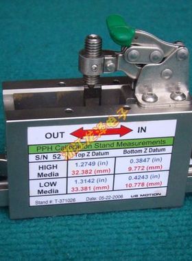 US MOTION T-371026校验测量台 1.4公斤成色好
