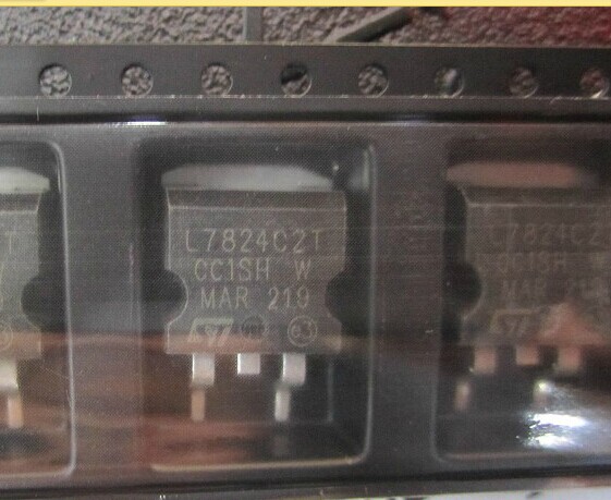全新L7824CD2T L7824C2T L7824CV ST 贴片TO263-2 可直接拍