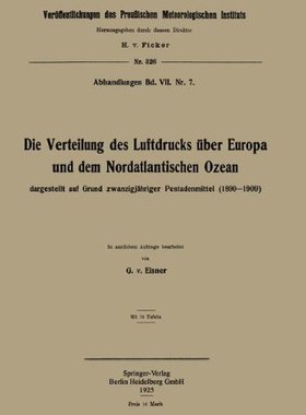 【预订】Die Verteilung Des Luftdrucks Uber E...