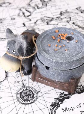 工艺树脂模型带盖送男友烟灰缸