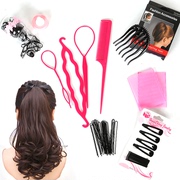 Special trinkets elastic hair tie string Korean bangs posted a clip inserted comb hairpin set hair accessories set hair