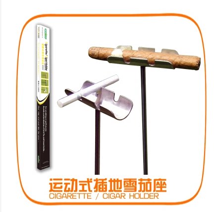 包邮MASTER高尔夫教学练习精品系列运动式插地雪茄座品牌架子GOLF