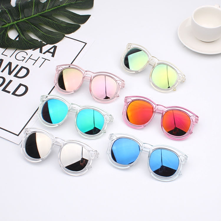 儿童眼镜男童女童个性墨镜韩国防紫外线小孩公主太阳镜宝宝遮阳镜