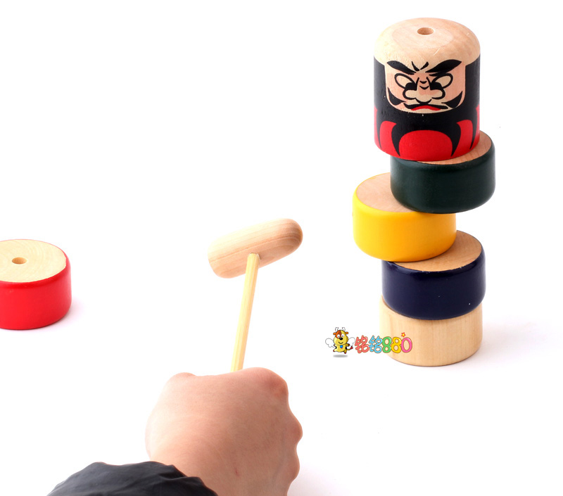 靓典 日本 家居饰品 工艺品 益智 传统 创意 玩具 比速度 达摩落 玩具/童车/益智/积木/模型 敲打台/其他敲打玩具 原图主图