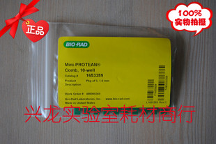 bio-rad1653359伯乐小型垂直电泳梳子WB梳子蛋白电泳梳1.0mm,10孔