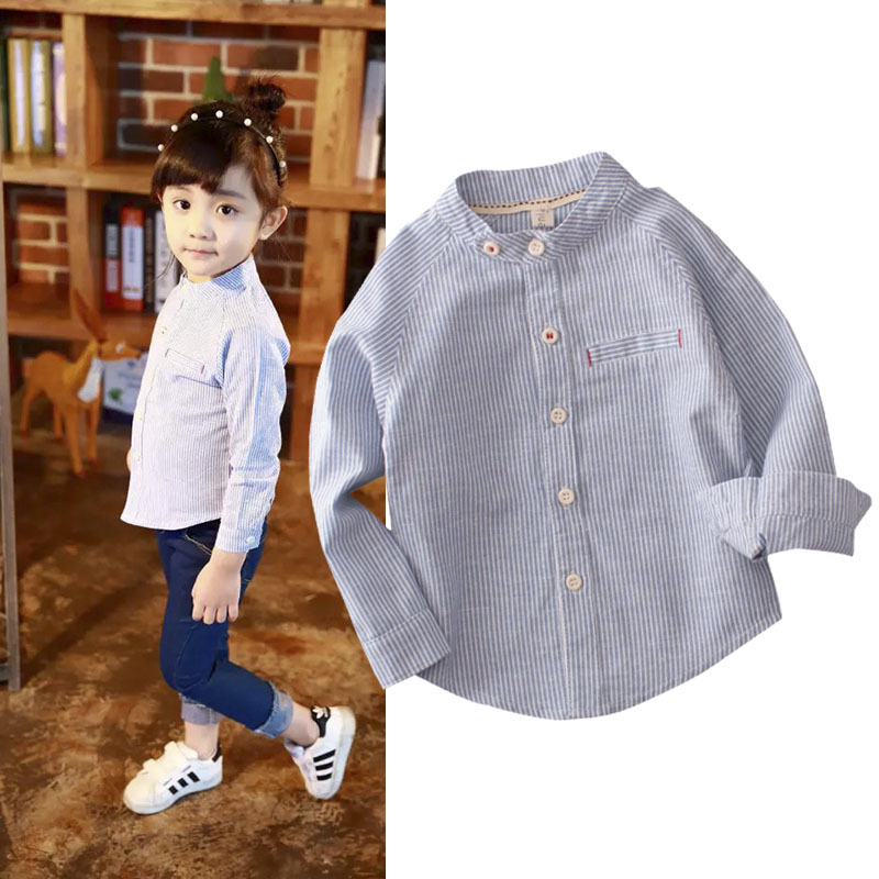 Chemise fille à manche longue - Ref 2084692 Image 1