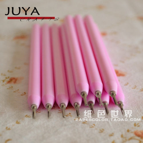 juya塑柄衍纸分叉压痕工具卷纸