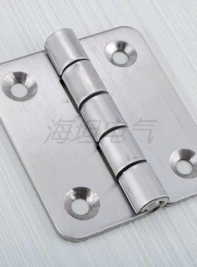 配电箱柜门50*44折叠小合页2寸304不锈钢CL099电控制箱柜平开铰链