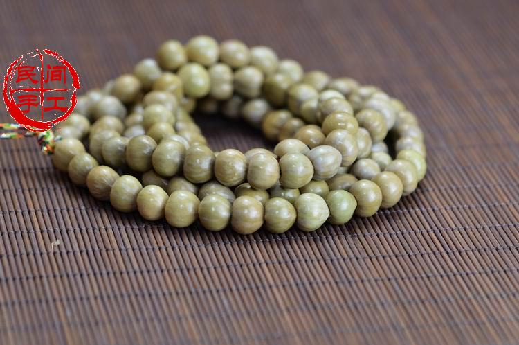 草珠子 草菩提子草绿色草珠子 草珠子门帘料 天然串珠原料 紫金钵