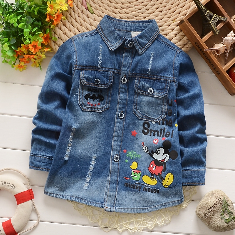 Chemise enfant à manche longue - Ref 2083243 Image 1