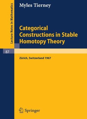 【预订】Categorical Constructions in Stable ...
