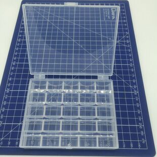 家用多功能电动缝纫机专用梭芯盒子 底线梭梭芯盒 25格梭芯收纳盒