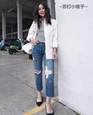 特价现货everlane女士休闲短夹克