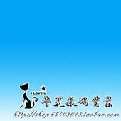 影楼证件照背景纸 浅蓝渐变色背景3 拍照单色背景布